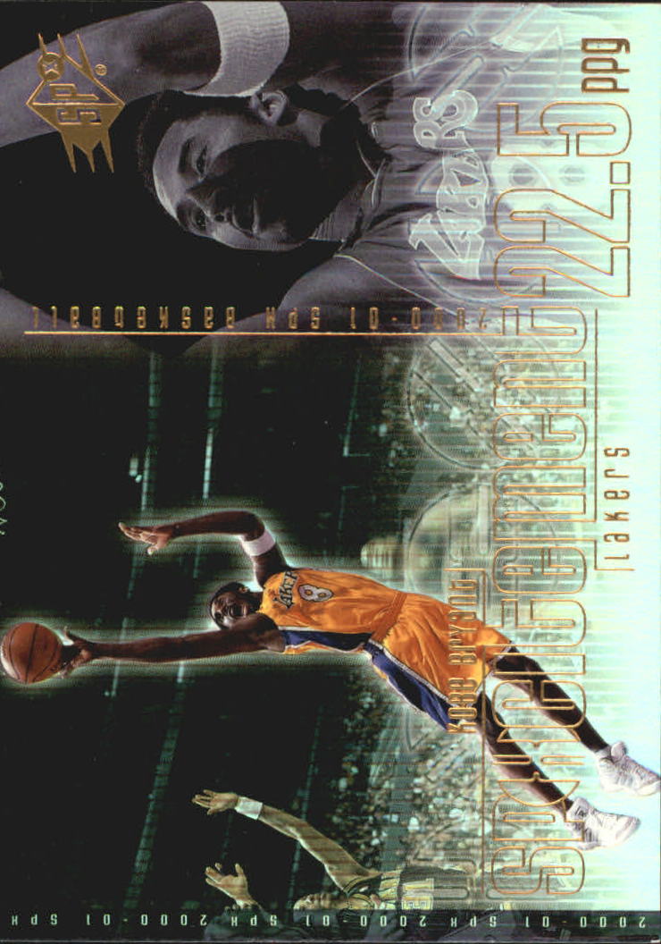 2000-01 SPx Spxcitement #S1 Kobe Bryant