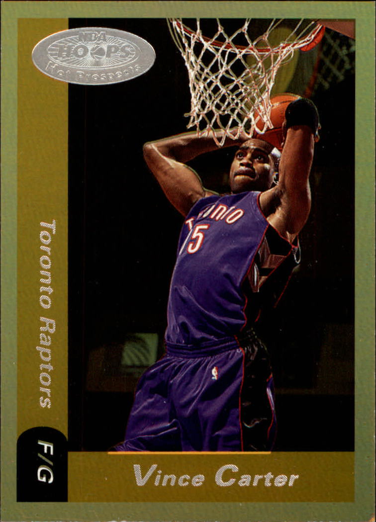 2000-01 Hoops Hot Prospects #1 Vince Carter