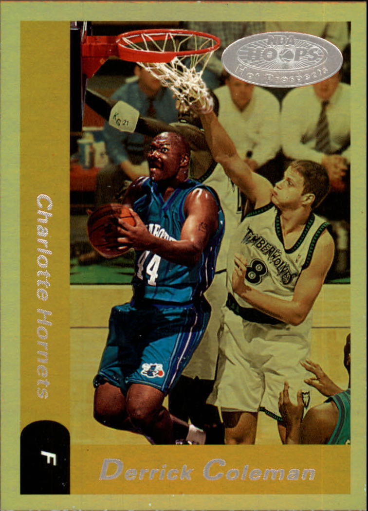 2000-01 Hoops Hot Prospects #48 Derrick Coleman