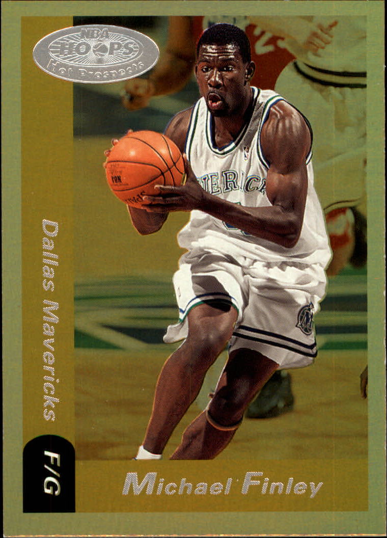 2000-01 Hoops Hot Prospects #57 Michael Finley