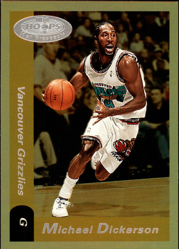 2000-01 Hoops Hot Prospects #60 Michael Dickerson