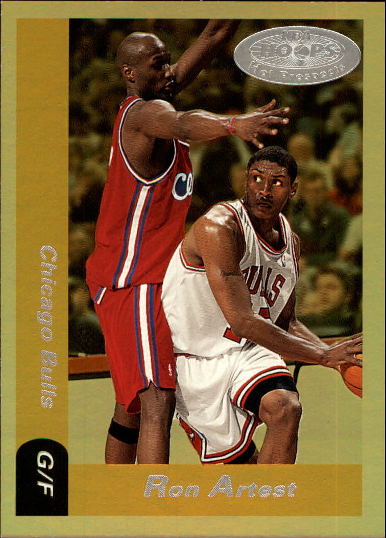 2000-01 Hoops Hot Prospects #77 Ron Artest