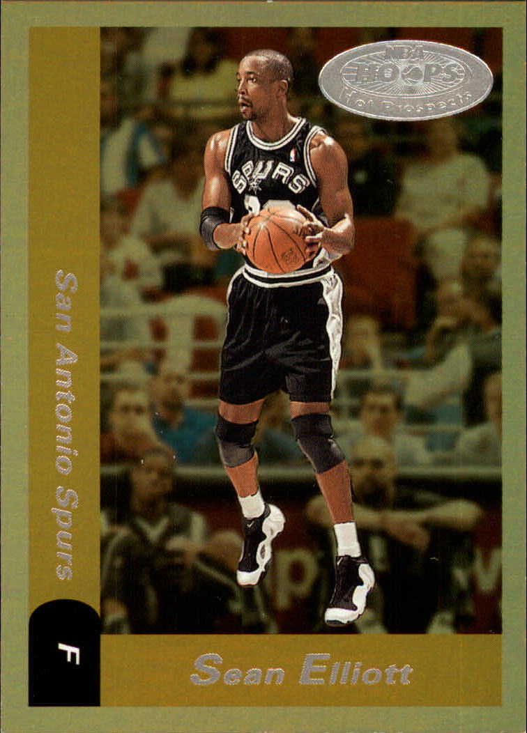 2000-01 Hoops Hot Prospects #82 Sean Elliott