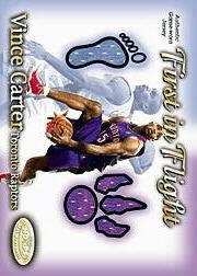 2000-01 Hoops Hot Prospects Vince Carter First In Flight #1 Vince Carter Jersey/250