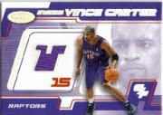 2000-01 Hoops Hot Prospects Vince Carter First In Flight #2 Vince Carter Jersey AU/15