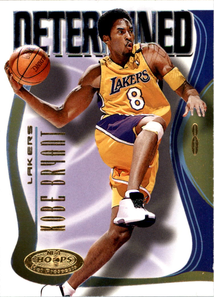 2000-01 Hoops Hot Prospects Determined #D4 Kobe Bryant