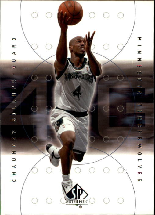 2000-01 SP Authentic #50 Chauncey Billups