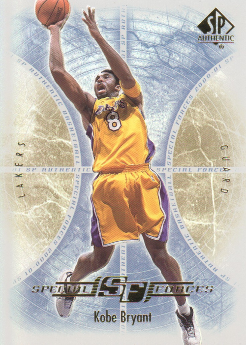 2000-01 SP Authentic Special Forces #SF1 Kobe Bryant