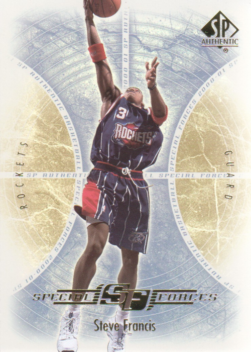 2000-01 SP Authentic Special Forces #SF2 Steve Francis