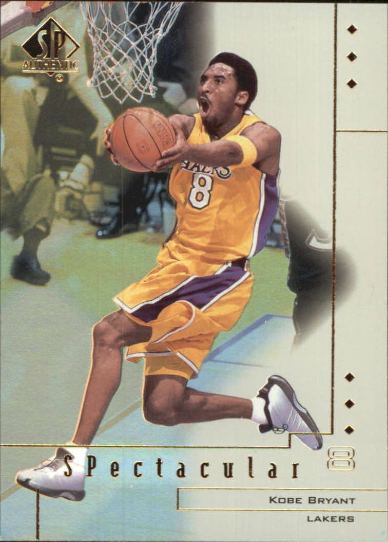 2000-01 SP Authentic Spectacular #SP1 Kobe Bryant