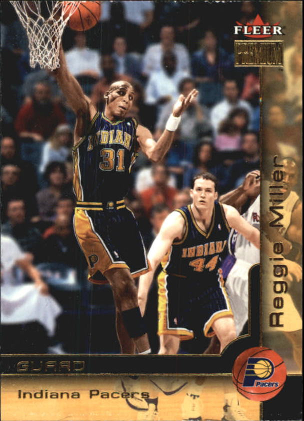 2000-01 Fleer Premium #62 Reggie Miller