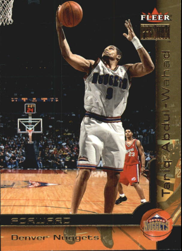 2000-01 Fleer Premium #105 Tariq Abdul-Wahad