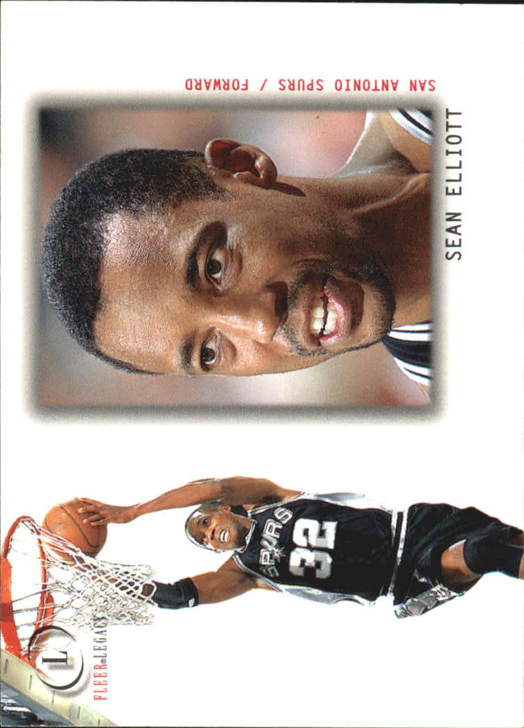 2000-01 Fleer Legacy #63 Sean Elliott