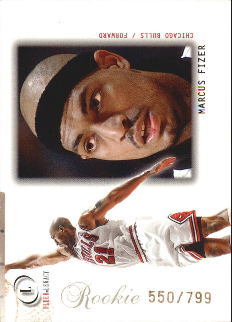 2000-01 Fleer Legacy #95 Marcus Fizer RC