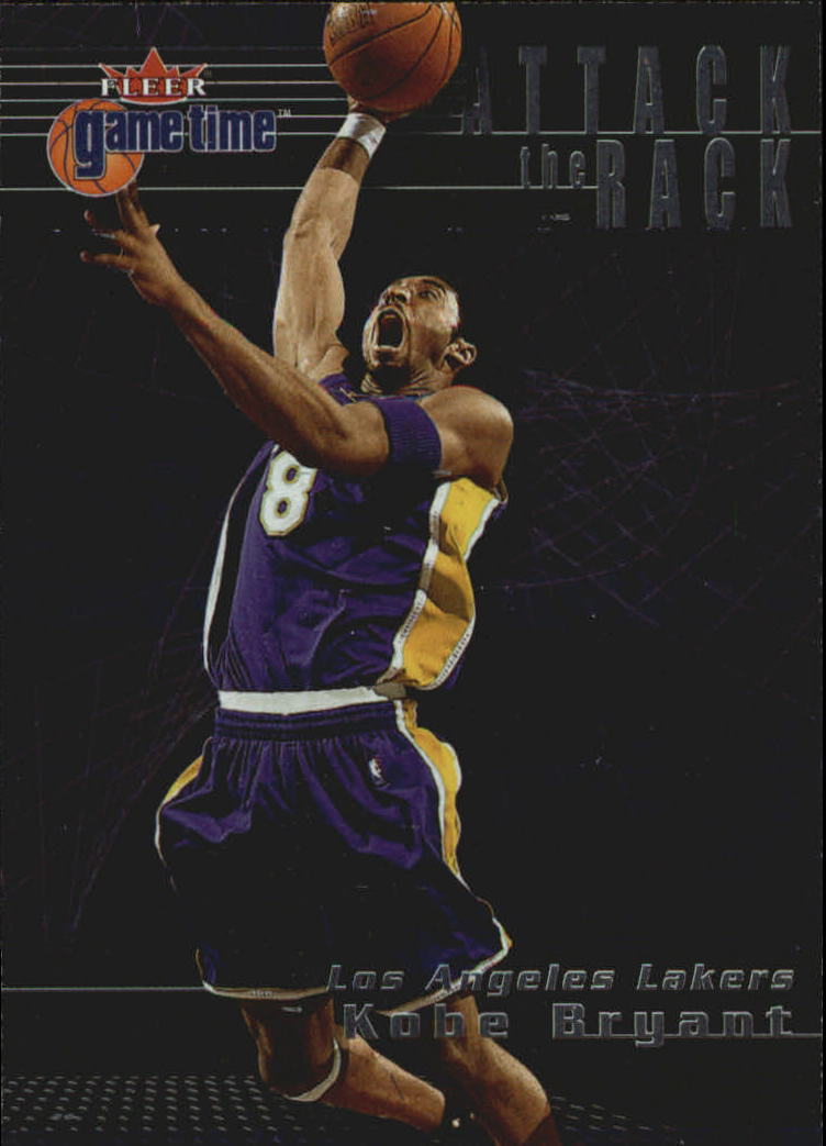 2000-01 Fleer Game Time Attack the Rack #AR3 Kobe Bryant
