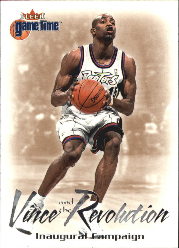 2000-01 Fleer Game Time Vince and the Revolution #5 Vince Carter