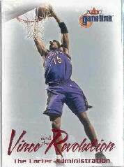 2000-01 Fleer Game Time Vince and the Revolution #7 Vince Carter