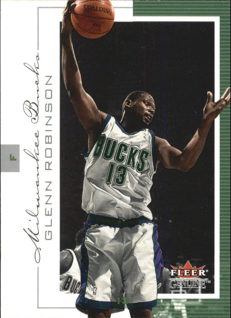 2000-01 Fleer Genuine #2 Glenn Robinson
