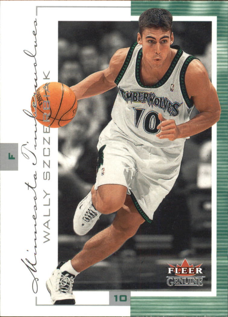 2000-01 Fleer Genuine #6 Wally Szczerbiak