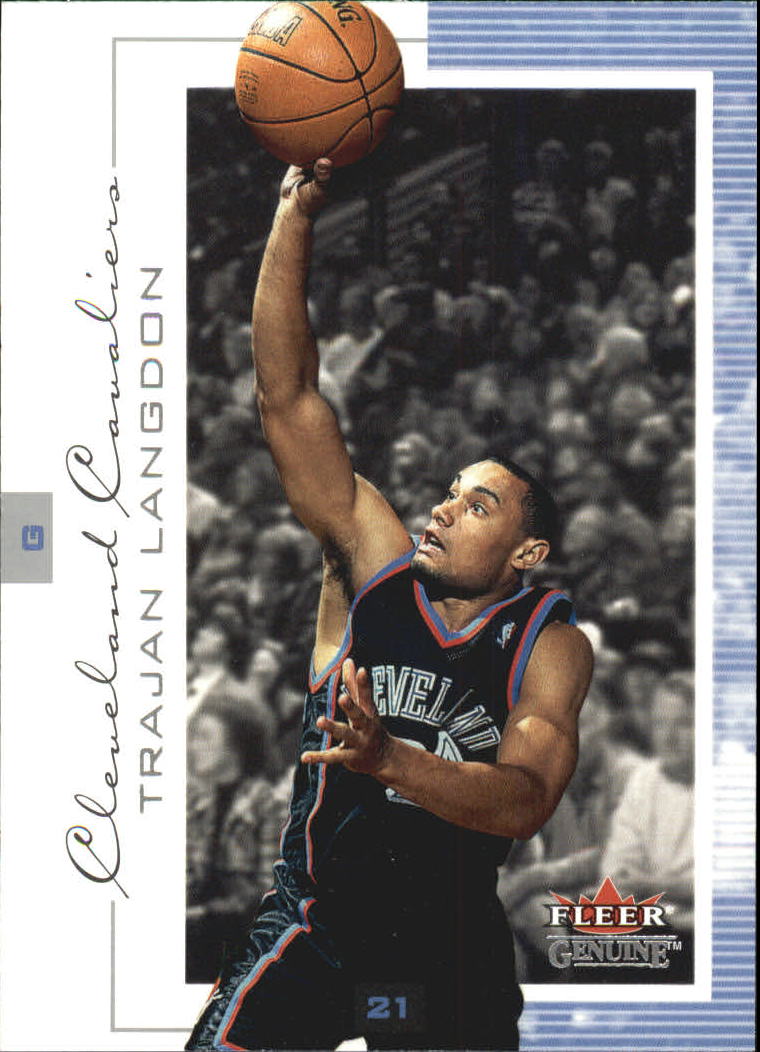 2000-01 Fleer Genuine #9 Trajan Langdon