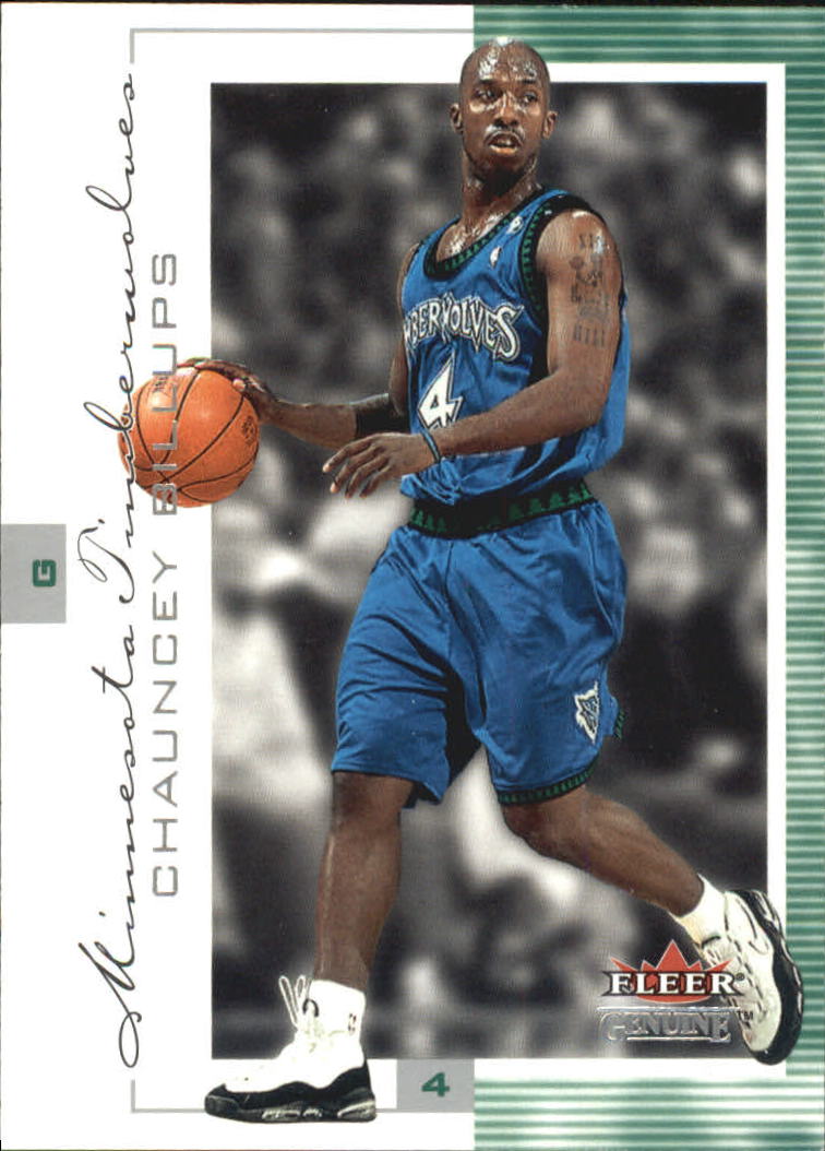 2000-01 Fleer Genuine #10 Chauncey Billups