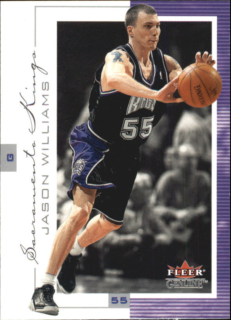 2000-01 Fleer Genuine #31 Jason Williams