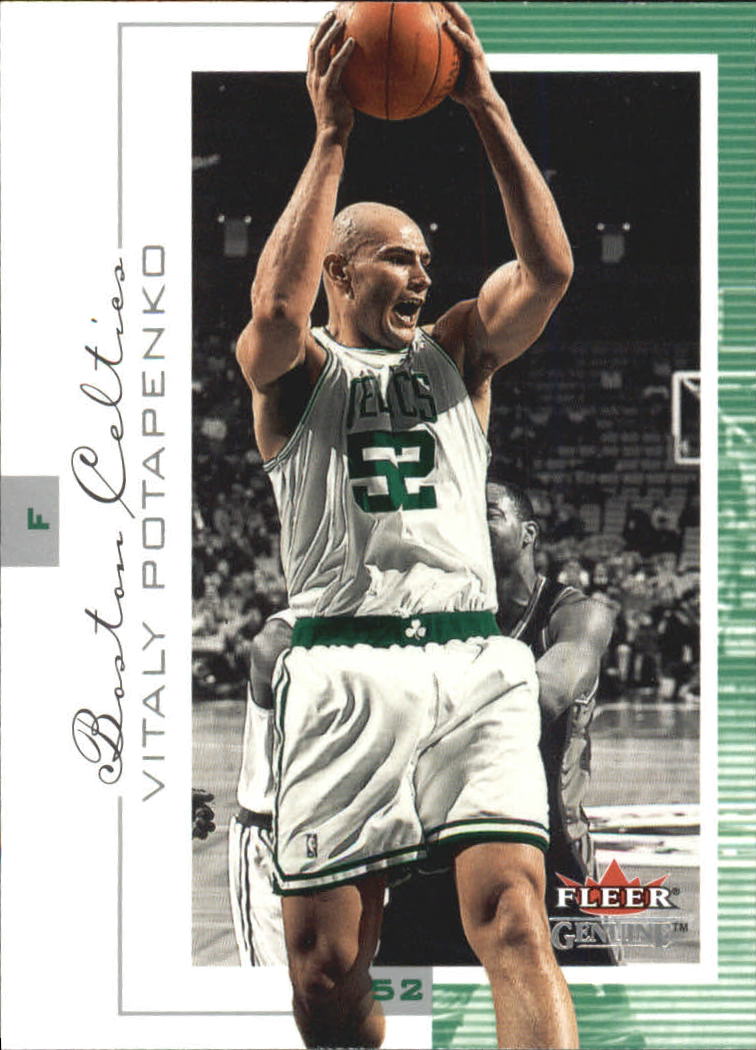 2000-01 Fleer Genuine #37 Vitaly Potapenko