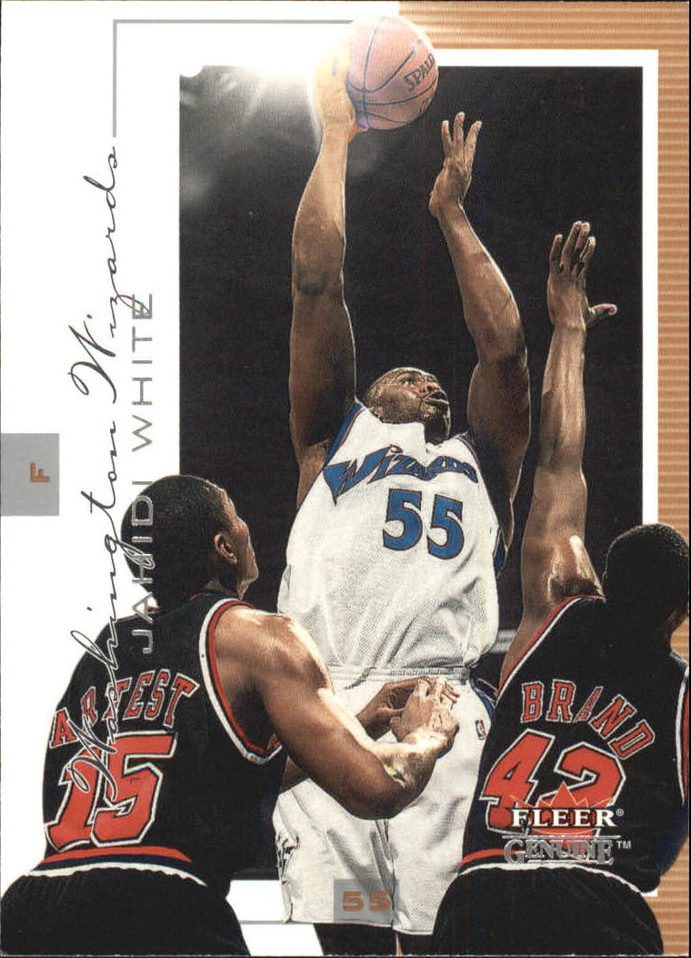 2000-01 Fleer Genuine #40 Jahidi White