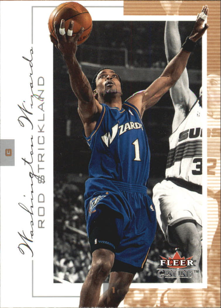 2000-01 Fleer Genuine #44 Rod Strickland