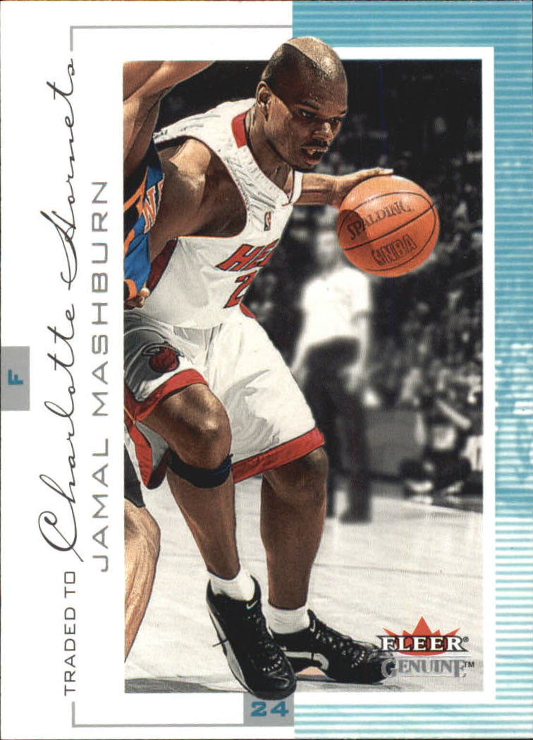 2000-01 Fleer Genuine #45 Jamal Mashburn