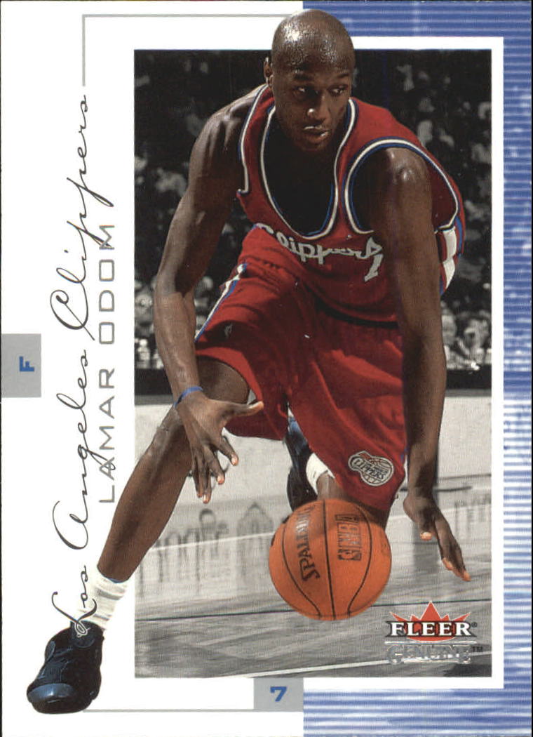 2000-01 Fleer Genuine #46 Lamar Odom
