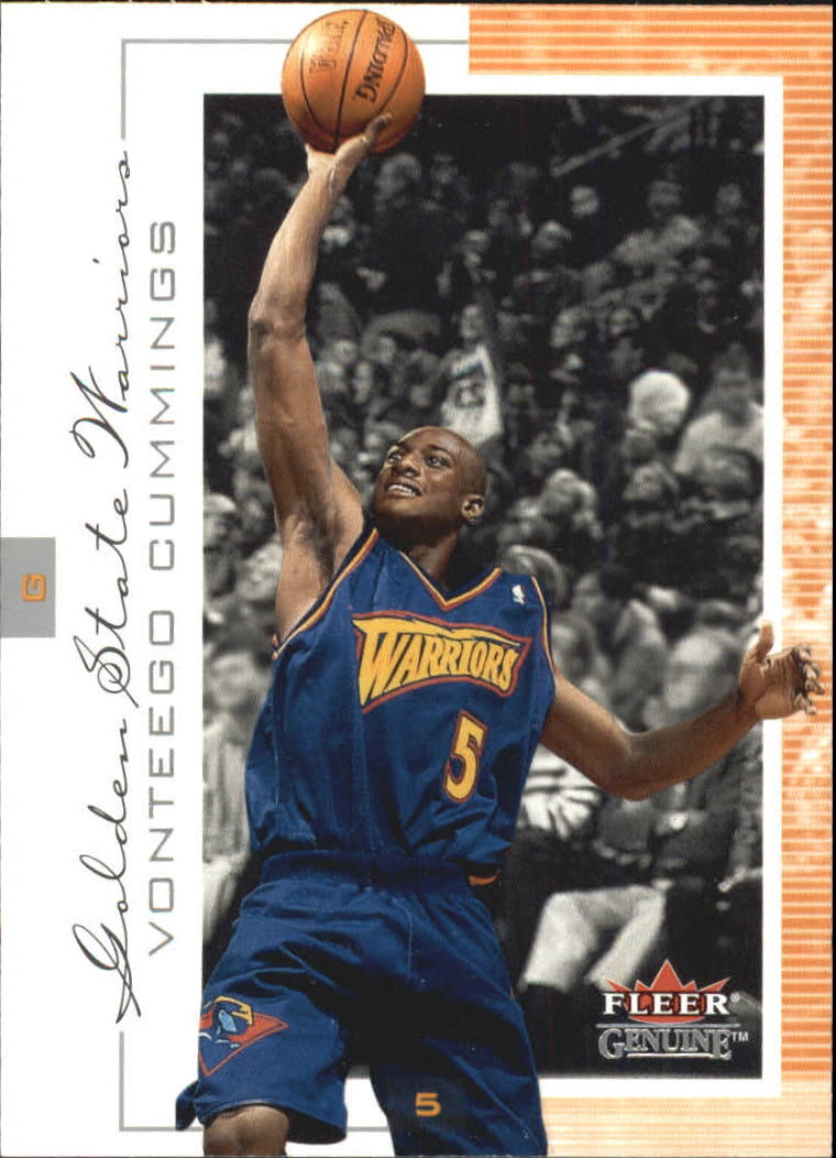 2000-01 Fleer Genuine #51 Vonteego Cummings