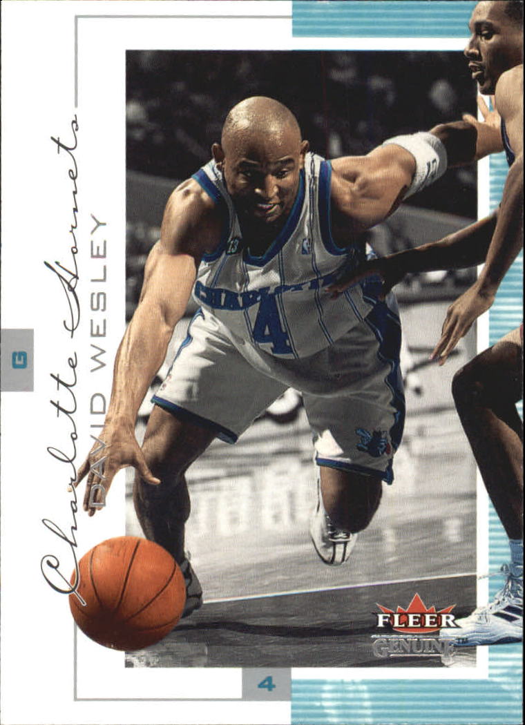 2000-01 Fleer Genuine #62 David Wesley
