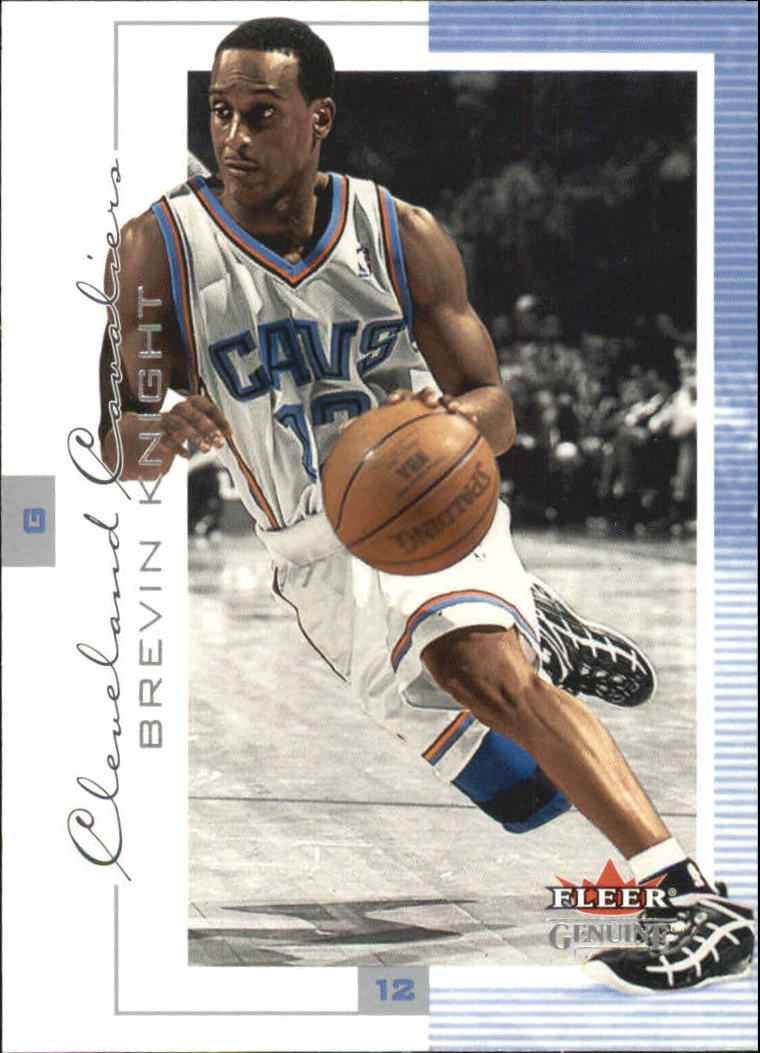 2000-01 Fleer Genuine #74 Brevin Knight