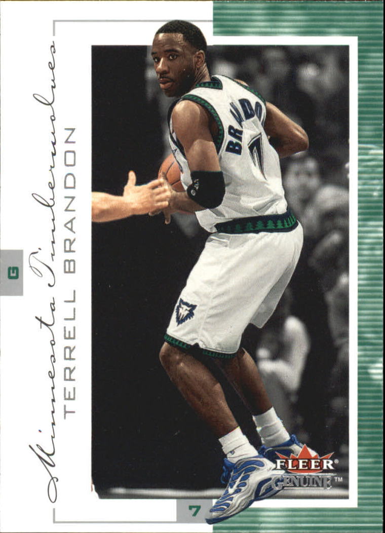 2000-01 Fleer Genuine #83 Terrell Brandon