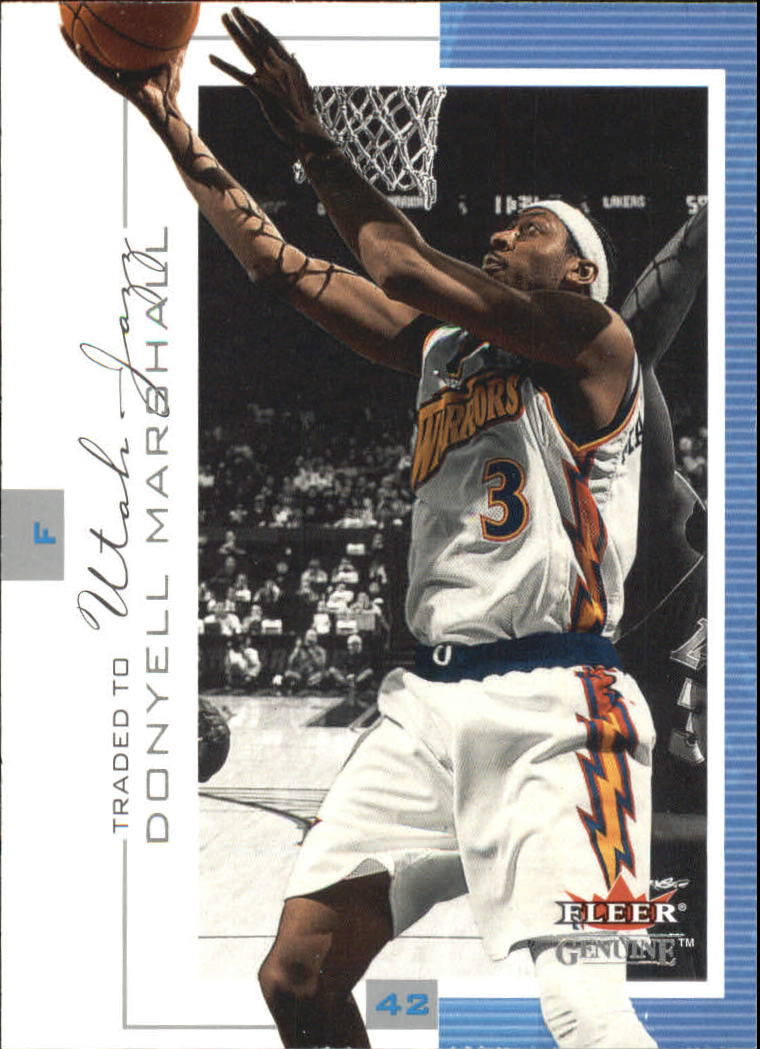 2000-01 Fleer Genuine #90 Donyell Marshall