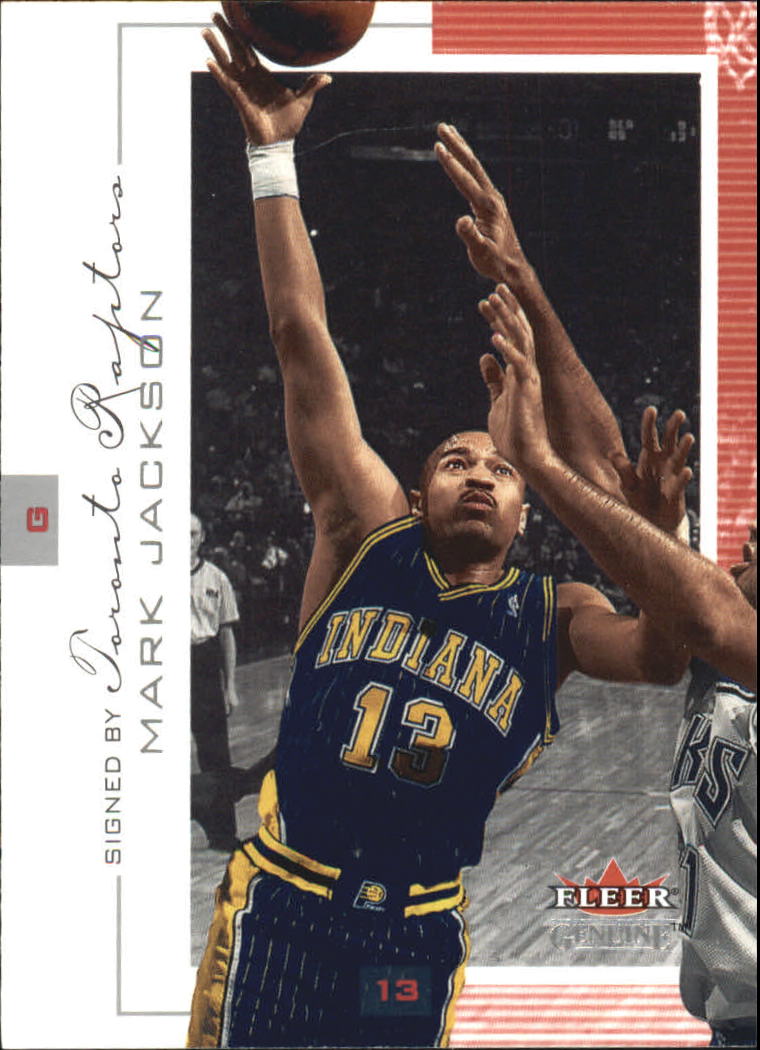2000-01 Fleer Genuine #97 Mark Jackson