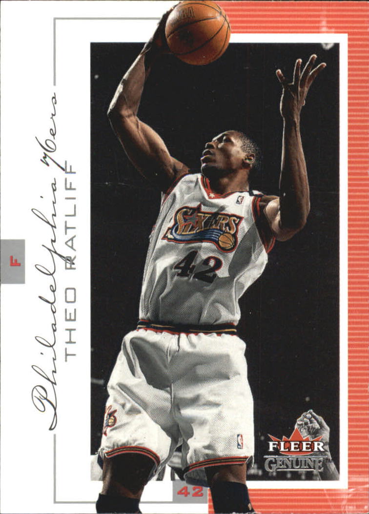 2000-01 Fleer Genuine #100 Theo Ratliff