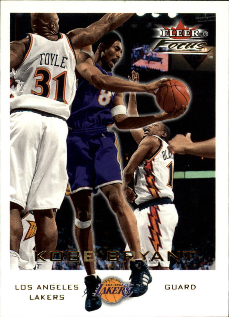 2000-01 Fleer Focus #155 Kobe Bryant
