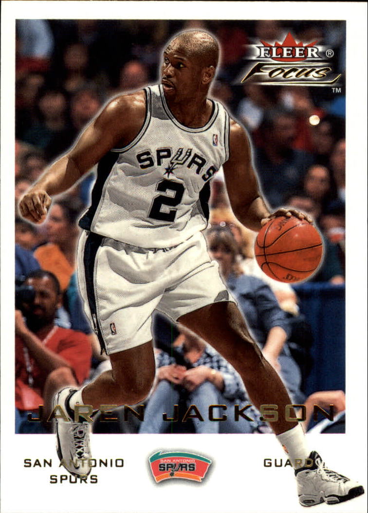 有关以下物品的详细资料: 2000-01 fleer focus #157 jaren jackson