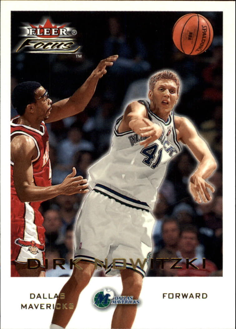 2000-01 Fleer Focus #176 Dirk Nowitzki
