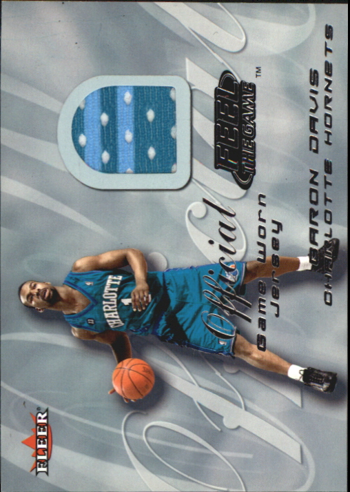 2000-01 Fleer Feel the Game #6 Baron Davis