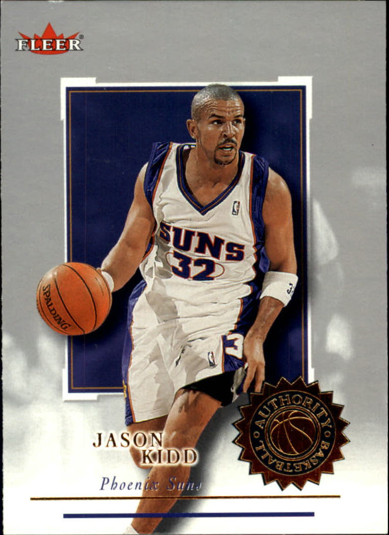 2000-01 Fleer Authority #34 Jason Kidd