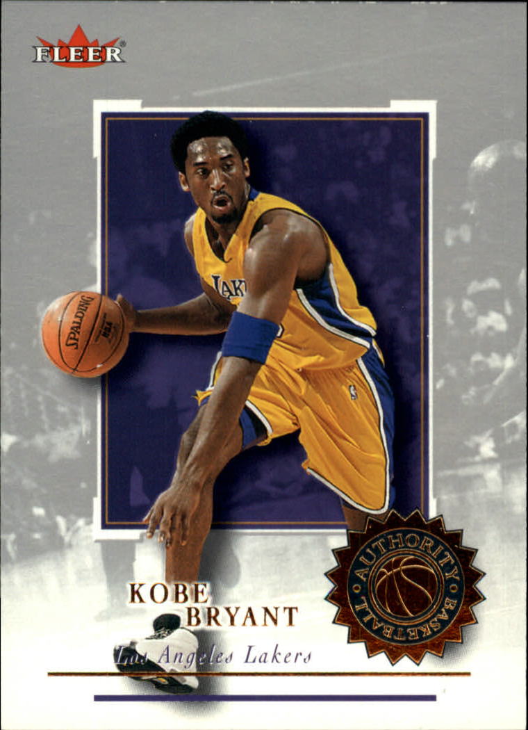 2000-01 Fleer Authority #87 Kobe Bryant