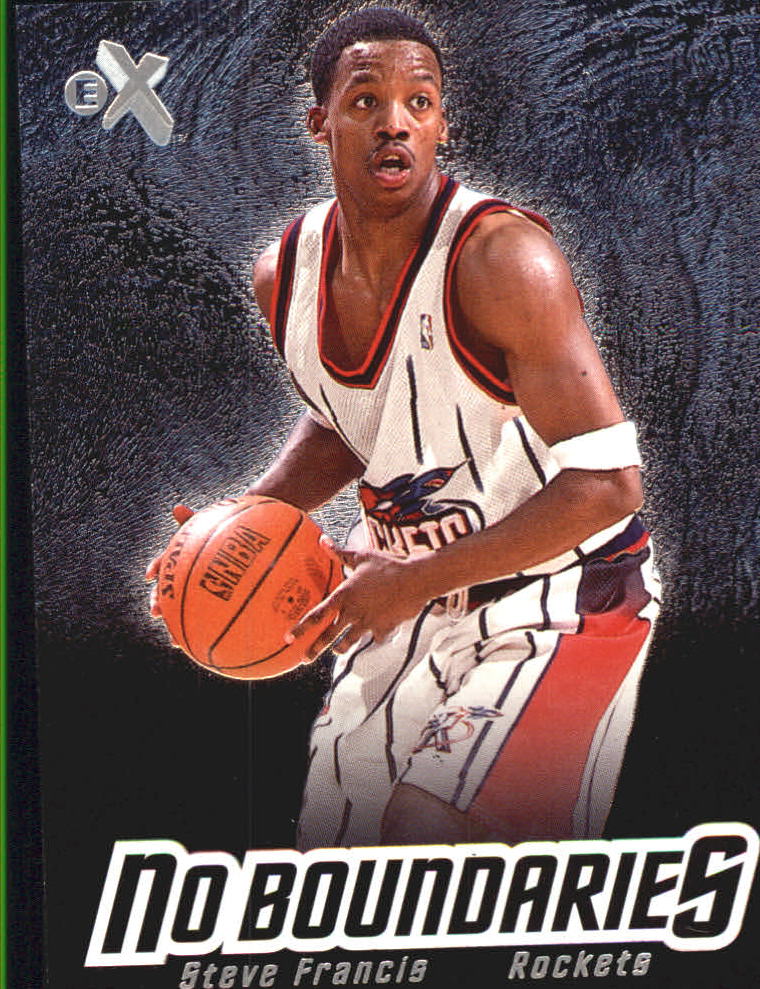 2000-01 E-X No Boundaries #NB8 Steve Francis