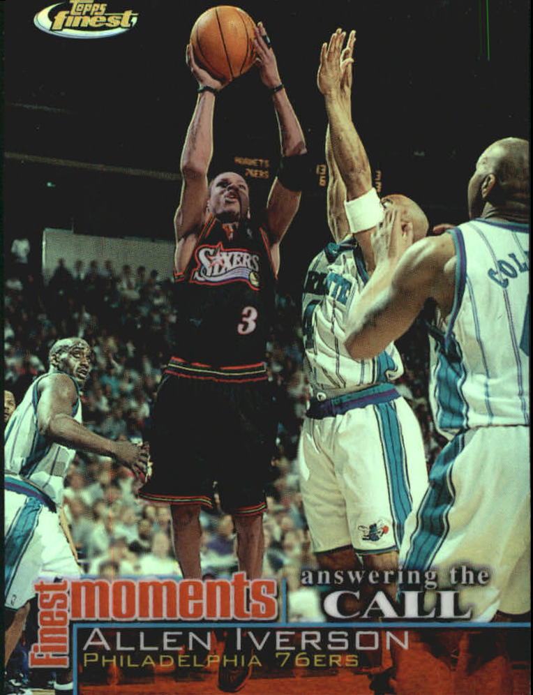 2000-01 Finest Moments Refractors #FMAI Allen Iverson