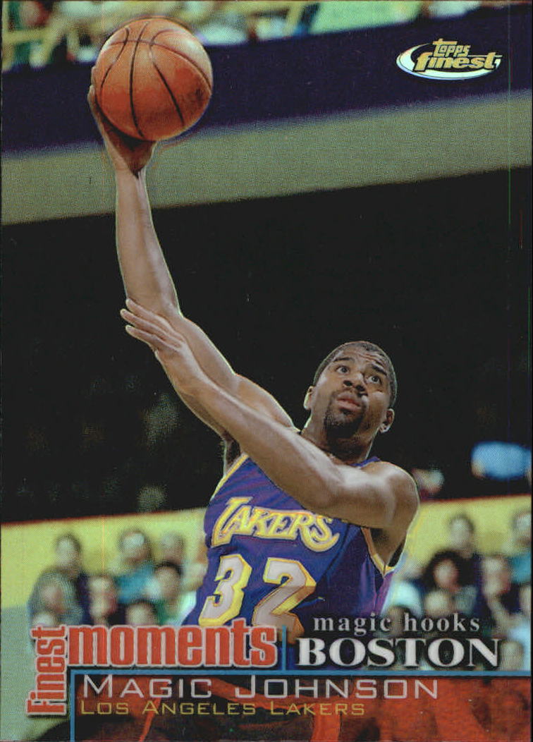 2000-01 Finest Moments Refractors #FMMJ Magic Johnson