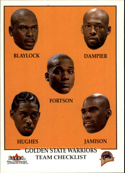 2000-01 Fleer #279 Mookie Blaylock/Erick Dampier/Danny Fortson/Larry Hughes/Antawn Jamison
