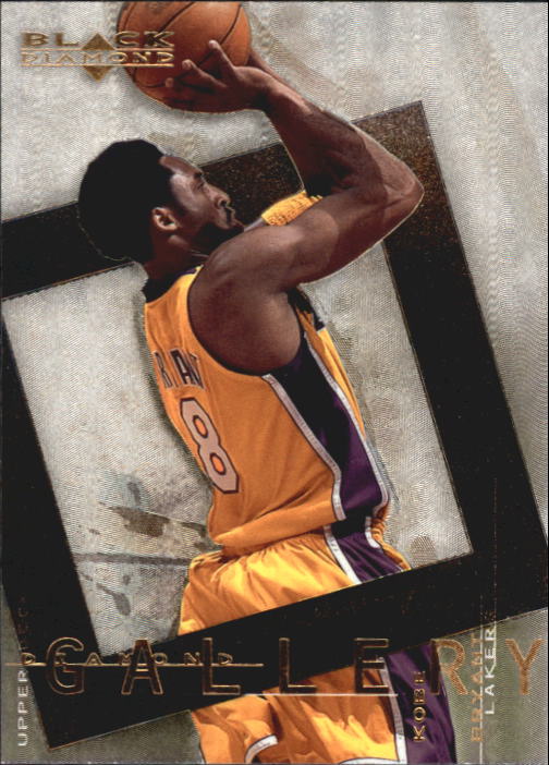 2000-01 Black Diamond Gallery #DG1 Kobe Bryant