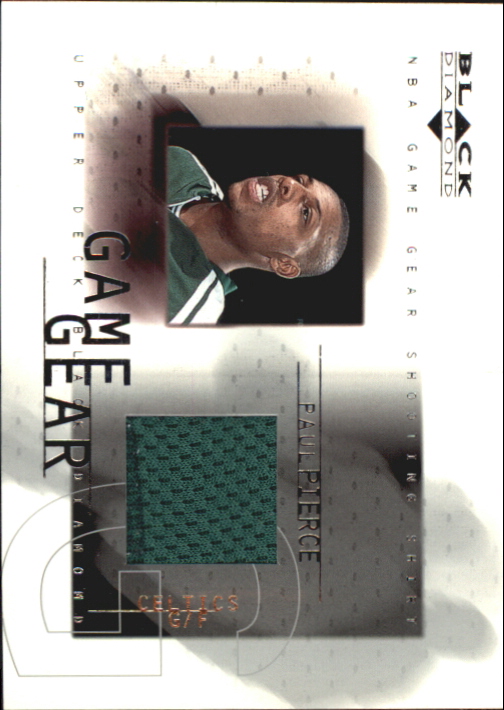 2000-01 Black Diamond Game Gear #PP Paul Pierce